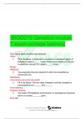 BIOD210 Genetics module 7 exam-portage learning 