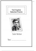 Ted Hughes full booklet for English literature GCSE