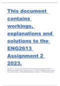 ENG2613 Assignment 2 2023