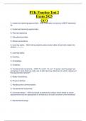 PTK Practice Test 2 Exam 2023  (A+)