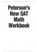 (M) Master Math for the SAT 1st edition 
