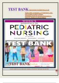 A++ Verified Test Bank For Wong's Essentials of Pediatric Nursing 11th edition, by Hockenberry, Cheryl C. Rodgers &Wilson, 2022-2023 file Update(Ace Your Exams)