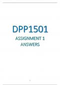 DPP1501 ASSIGNMENT 1 ((ANSWERS))
