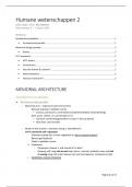 samenvatting Humane wetenschappen 2: HC3: memorial architecture