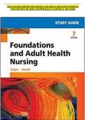 TEST BANK FOR FOUNDATIONS AND ADULT HEALTH NURSING 7TH EDITION BY KIM COOPER KELLY GOSNELL REVISED