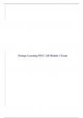 Portage Learning PSYC 140 Module 1 Exam