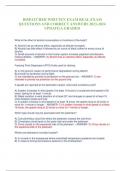 DISPATCHER WRITTEN EXAM REAL EXAM QUESTIONS AND CORRECT ANSWERS 2023-2024 UPDATE|A GRADED