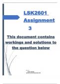 LSK2601 Assignment 3  2023