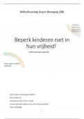 Zorg In Beweging (ZIB) verbeterplan VBI bij kinderen (cijfer 8) HBO-verpleegkunde