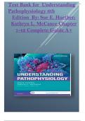 Test bank for Understanding Pathophysiology 6th Edition latest revised update  By Sue E. Huether; Kathryn L. McCance Chapter 1-42 Complete Guide A+. 