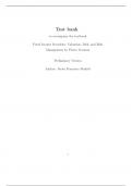 Lead the Pack with the [Fixed Income Securities Valuation, Risk, and Risk Management,Veronesi,1e] 2024 Test Bank