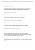 SNCO Promotion Test Study Guide questions and 100% correct answers