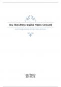 HESI PN COMPREHENSIVE PREDICTOR EXAM