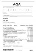 AQA 7687-1 POLISH-A LEVEL PAPER 1 JUN 23-Paper 1 Reading and Writing