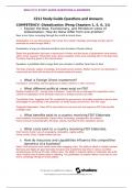 WGU C211 STUDY GUIDE QUESTIONS & ANSWERS 2023 ( A+ GRADED 100% VERIFIED)