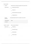 NR 507Advanced Pathophysiology  Week 5 Quiz Patho