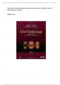 Test Bank for Oral Radiology Principles and Interpretation, 6th Edition, Stuart C. White, Michael J. Pharoah.