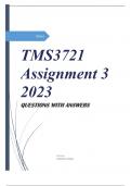 TMS3721 Assignment 3 2023 