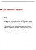 LPL4801 Assignment 1 Semester 1 2023