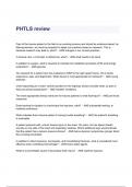  PHTLS review Questions & Answers 2023 ( A+ GRADED 100% VERIFIED)