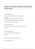 Prehospital Trauma Life Support (PHTLS)  Actual Exams & Tests....Questiosn& Answers 2023 ( A+ GRADED 100% VERIFIED)!!!ALL BUNDLED HERE!!!!