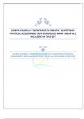 JOSEPH CAMELLA "SHORTNESS OF BREATH" QUESTIONS-PHYSICAL ASSESSMENT-DDX-DIAGNOSIS-MNM –MSAP ALL INCLUDED IN THIS SET