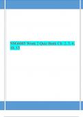 NSG6005 Week 2 Quiz Bank Ch: 2, 5, 6, 10, 13 (Verified Answers by GOLD rated Expert, Download to Score A)