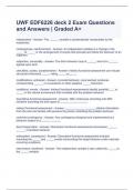 UWF EDF6226 deck 2 Exam Questions and Answers | Graded A+