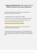 COMDH II MIDTERM REVIEW - WK. 1-8, CH. 3-7, 9, 11 (GRADED A) Questions and Answer Elaborations.