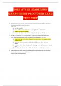 2023 ATI RN LEADERSHIP MANAGEMENT PROCTORED EXAM TEST PREP.p