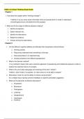 HUM 115 Critical Thinking Study Guide