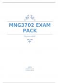 MNG3702 EXAM PACK