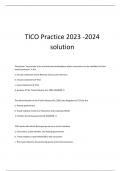 TICO Practice 2023 -2024 solution
