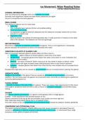 Edexcel A Level Geography - Ice Movement Notes - Glaciation