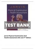 Jarvis Physical Examination And Health Assessment 8th and 7th Edition 