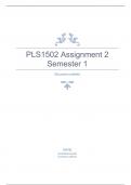 PLS1502 Assignment 2 