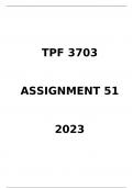 TPF3703 Assignment 51 2024[ distinction Guarante]