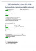 NIH Stroke Scale Test 4 ( Latest 2023 – 2024 ) Get Ready for A++ Test with Latest Q&As & Answers!