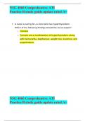 NSG 4060 Comprehensive ATI Practice B study guide update rated A+ 