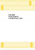 LML4806 ASSIGNMENT 1 SEMESTER 2 2023.