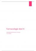 FARMACOLOGIE DEEL 4