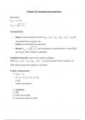 AP Statistics chapter 10 review