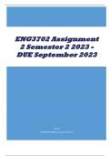 ENG3702 Assignment 2 Semester 2 2023 -DUE September 2023