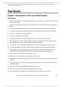 Lead the Pack with the [Practical Real Estate Law,Hinkel,7e] 2024 Test Bank