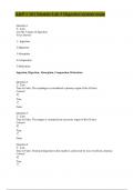 A&P 1 101 Module Lab 3 Digestive system Exam 100% Questions and Answers