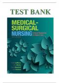 Medical Surgical Nursing Clinical Reasoning in Patient Care 6th Edition by LeMone Test Bank