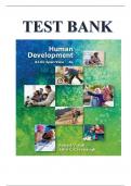 TEST BANK FOR HUMAN DEVELOPMENT A LIFE-SPAN VIEW 8TH EDITION ROBERT V. KAIL JOHN C