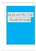 SOILIDS AND STRUCTURES 2- PIN-JOINTED FRAMES