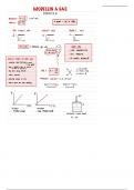 Topic 3.2: modeling a gas; one pager study guide