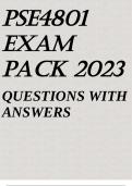 PSE4801 EXAM PACK 2023